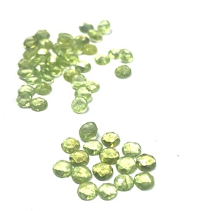 Piedras de Peridoto Verde Natural Premium de 2mm-5mm, Mixtas y Calibradas, Corte Redondo, Certificadas por IGI, Creaciones Rida - Product Image 4