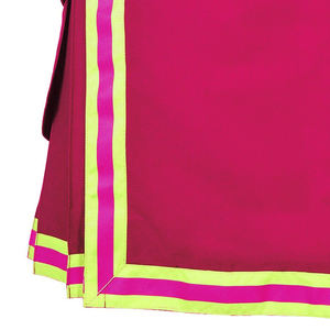 Kilt de pompier écossais rouge fait main avec poches cargo et bandes réfléchissantes – Meilleures ventes - Product Image 4