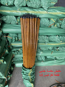 Vietnam Eucalyptus Wood Broom Handle - Plastic <b>Hook</b>, Wood Grain Coated for Cleaning <b>Tools</b> - Product Image 5