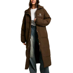 <b>Women</b> Winter Bubble Jacket Warm Padding Hooded Fashion Outdoor Windproof Solid Color <b>Lightweight</b> New High-Quality Logo <b>Coat</b> - Product Image 1
