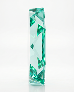 เหรียญอะคริลิคคริสตัลสีเขียวแบบกลมสำหรับเป็นของขวัญแผ่นโลหะตัวอย่าง - Product Image 6