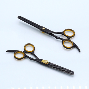 Juego de tijeras de peluquero japonesas de alta calidad, tijeras de pelo liso con logotipo personalizado, tijera de adelgazamiento al por mayor - Product Image 5