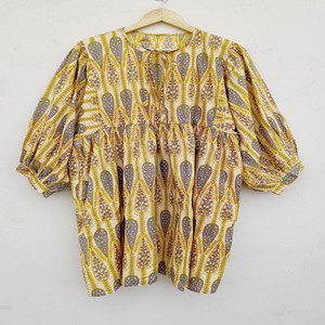 Robe indienne fusion Ikat tissée à la main - Robe d'été en coton naturel Ikat - Maxi - Robe de plage indo-occidentale avec poches - Product Image 3