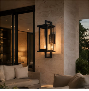 โคมไฟติดผนังพลังงานแสงอาทิตย์กลางแจ้งกันน้ำ LED ไฟตกแต่งสวนสไตล์วินเทจ - Product Image 3