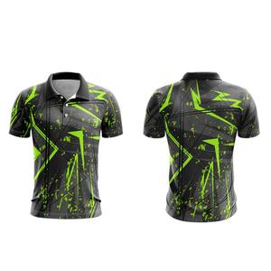 Camisa de Golf Casual Transpirable para Hombre, Corte Regular, Manga Corta, Botones, Diseño Sólido, OEM - Product Image 4