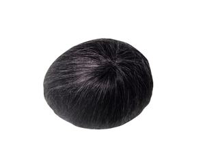 Toupet en cheveux humains à base mono, perruque à base mono, prothèse capillaire en cheveux humains, taz hair bd - Product Image 3