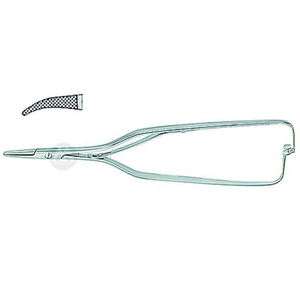 ที่จับเข็ม TC Halsey ขนาด 13 ซม. สำหรับเย็บแผล ขนาด 4-0 ถึง 6-0 ทำจากสแตนเลสสตีล อุปกรณ์ผ่าตัดทางทันตกรรมแบบใช้มือ - Product Image 3