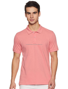 Polo de golf pour homme en coton 100% de qualité supérieure, manches courtes, avec logo personnalisé, col classique, design décontracté - Product Image 2