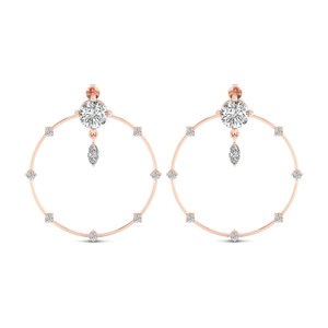 REYES Precio de Fábrica, Pendientes de Diamantes Cultivados en Laboratorio CVD HPHT de 9.9 Quilates en Plata de Ley 925, Regalos de Boda, Joyería Fina para Mujer - Product Image 2