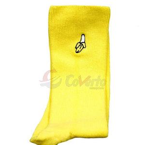 Chaussettes décontractées unies de haute qualité, chaussettes décontractées personnalisées de couleur unie, chaussettes décontractées en coton pour hommes - Product Image 5