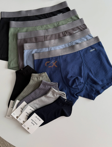 Prix d'usine – Lot de boxers décontractés pour hommes très demandés, en Spandex/Nylon/Coton, essentiels quotidiens, emballage en gros pour détaillants - Product Image 1