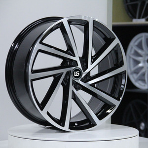 <span class=keywords><strong>Prix</strong></span> de gros Jantes en alliage moulé noir usiné 17 18 pouces 5x100 5x112 pour Volkswagen <span class=keywords><strong>Golf</strong></span> - Product Image 5
