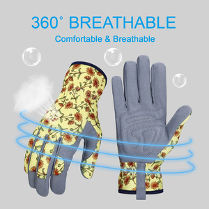 Heavy Duty Goatskin Leather Made TPR Impact Cold Resistant Safety <b>Gloves</b> Full Finger Hot Selling Safety <b>Gloves</b> - Product Image 4