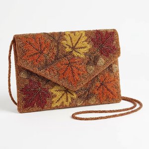 <b>Boho</b> Sea Turtle Lobster Beaded Clutch <b>Bag</b> Handcrafted Luxury Marine Animal Embroidered Shoulder <b>Bag</b> Custom - Product Image 2