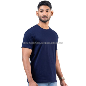 T-shirt vierge unisexe 180 GSM 100% coton respirant, prix usine direct, vente en gros, personnalisation du logo, fabricant - Product Image 4