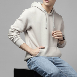 Ensemble sweat à capuche et pantalon évasé effet délavé vintage, survêtement streetwear brodé à demi-zip pour homme - Product Image 4