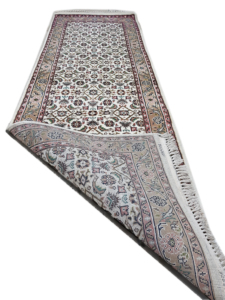 Tapis de prière indien de luxe moderne en laine, brodé, fait main, adapté aux animaux domestiques, rembourré, design, sur mesure, noué à la main pour la maison - Product Image 3