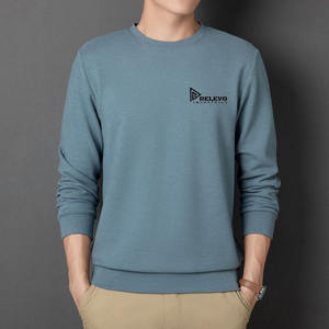 เสื้อฮู้ดผู้ชายแฟชั่นลำลองฤดูใบไม้ร่วง แขนยาว คอกลม ทรงหลวมใส่สบาย ดีไซน์พิมพ์ลายดิจิทัล ชุด 2 ชิ้น - Product Image 6