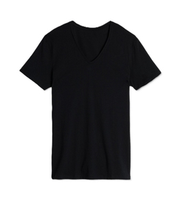 T-shirt pour homme de haute qualité, taille plus, 100% coton, col en V, manches courtes, respirant, décontracté, vêtements d'été pour homme, logo personnalisé - Product Image 4