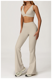 Ensemble de vêtements de sport de haute qualité pour femme, ensemble de leggings de sport, vêtements de sport pour femme, ensemble de vêtements de yoga en deux pièces - Product Image 5