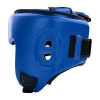 Casque de boxe ouvert personnalisable avec logo, léger, pour MMA, en cuir synthétique, équipement d'entraînement pour arts martiaux