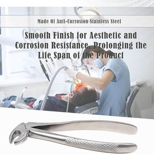 Forceps dentaires en acier inoxydable de haute qualité, pinces d'extraction manuelles, instruments chirurgicaux dentaires certifiés CE Classe I 1 - Product Image 5