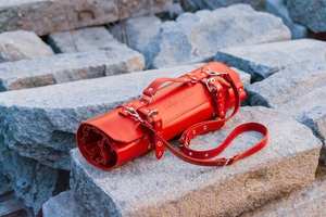 Sac à couteaux en cuir personnalisé, sac de chef en cuir personnalisé, étui de rangement pour chefs LKR-0292 - Product Image 3