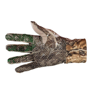 Gants tactiques de chasse en cuir à demi-doigts pour hommes et femmes, design doux et confortable avec sangle de poignet réglable et cordon de serrage - Product Image 5