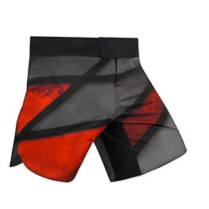Concevez vos propres shorts MMA en toile non tissée 100% coton, taille haute élastique, séchage rapide, imperméables, respirants, personnalisés pour hommes - Product Image 5
