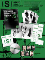 STAYC 5º Álbum Sencillo [S] (Versión ON AIR) / BORN Ver. CD Oficial de Música Coreana Kpop con Photocard para Todas las Edades, Papel KR