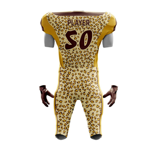 American Football Uniform Stretch Fabric Athletic Training Wear American Football Uniform Youth Practice Team Sportswear - Product Image 5