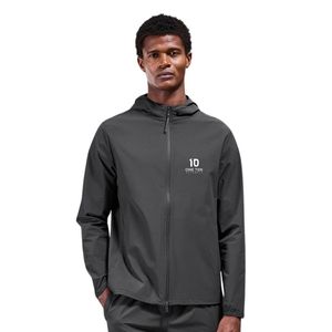 Mens Breathable Performance Windbreaker Jacket Lightweight Outdoor Sports <b>Coat</b> Water Resistant Full Zip Custom Athletic - Product Image 1