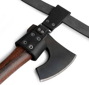 Handmade Full Grain Leather Axe Holster Rustic Belt Loop Customizable Size Premium Quality <b>Tool</b> <b>Storage</b> for - Product Image 5