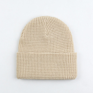 Gorro de Punto Acrílico Tipo Waffle Personalizado con Logotipo de Hysaf Apparels Co, Unisex, Cálido para Invierno, Talla Adulto 56-58CM - Product Image 3