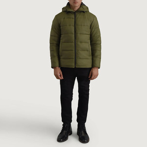 Vestes pour hommes, veste d'hiver décontractée pour hommes, veste matelassée personnalisée - Product Image 4