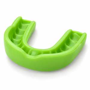 Protector Bucal de Silicona Verde para Boxeo, Cómodo, Transpirable, Duradero, Protector para Entrenamiento de Combate - Product Image 1