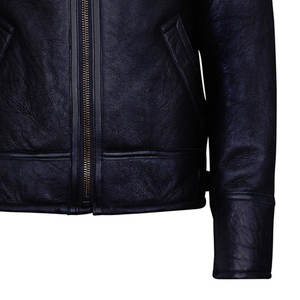 Customized Real Sheepskin Shearling Fur <b>Jacket</b>/2022 Black Sheepskin <b>Winter</b> <b>Jacket</b> Brown/Top Sheepskin Fur <b>Jacket</b> for <b>Men</b> - Product Image 3