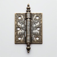 Charnières de porte en acier inoxydable et laiton chromé de qualité supérieure, à 180 degrés, conçues pour les portes en bois traditionnelles, style intérieur classique