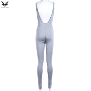 Combinaison de sport une pièce pour femme, personnalisable, douce, respirante et confortable, idéale pour le yoga, la course et le fitness, disponible en gros - Product Image 4
