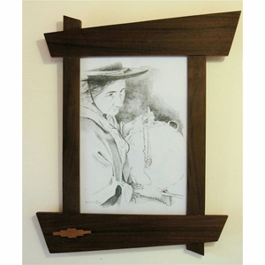 Factory Custom Wooden <b>Picture</b> <b>Frame</b> Engraved Couple Engagement Photo <b>Frame</b> Personalised Wedding Gift Table Top Decor Photo <b>Frame</b> - Product Image 5