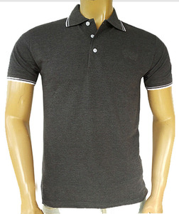 Camisa Roja de Manga Corta para Hombre, 100% Algodón, Tejido de Punto, Color Sólido, Cierre de Botones, Corte Regular, Transpirable, Bordada, ODM - Product Image 2