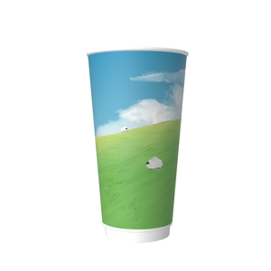 Vasos de Papel Desechables de Doble Pared Premium de 8/12/16/20oz con Revestimiento de PE, Reciclables y de Grado Alimenticio para Café, con Diseño Elegante - Product Image 1