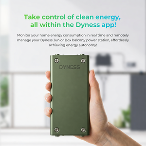 Système de stockage de batterie Dyness Junior Box German if Awards 800w pour balcon avec panneaux solaires et onduleur HM - Product Image 3