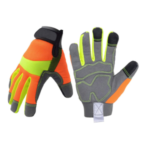 Guantes de Trabajo Mecánicos Resistentes al Fuego, de Cuero Vacuno, con Agarre Flexible, Certificación CE, Duraderos, de Dedo Completo, para Mecánicos - Product Image 6