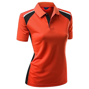 Camisetas Polo de Golf para Mujer, 100% Algodón, de Alta Calidad, con Patrón Sólido, Transpirables, Tejidas, Cómodas para Uso Casual -W - Product Image 5