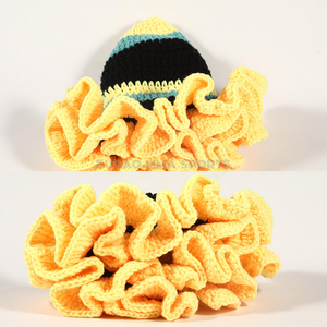 Custom Logo <b>Summer</b> Casual Velour/Denim Bucket <b>Hat</b> Unisex Washable Beach Cap in Multiple Colors with Embroidered Logo - Product Image 4