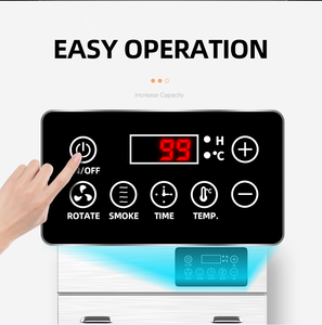 Función de humo, gran capacidad, salchicha rotativa, Biltong, secador de alimentos en conserva, Máquina secadora de carne, Máquina secadora giratoria - Product Image 3