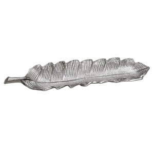 Grand plateau en aluminium très demandé de style moderne pour exposer les fruits et les aliments Plateau décoratif pour feuilles - Product Image 5