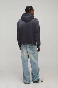 <b>Custom</b> Men's Screen Printing Sweatshirt Breathable Eco-Friendly Premium Soft Cotton Fleece Casual Men's Pullover Hoodie OEM - Product Image 6