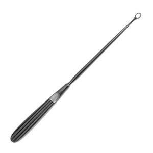 เครื่องมือแพทย์สแตนเลสสำหรับขูดกระดูกแบบออร์โธปิดิกส์ ยี่ห้อ Premium Semmes Ring Curette ขนาด 23 ซม. 9 นิ้ว - Product Image 1